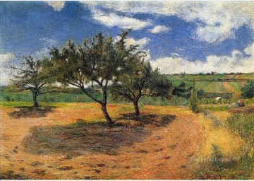  Primitivism Oil Painting - Apple Trees in Blossom Post Impressionism Primitivism Paul Gauguin